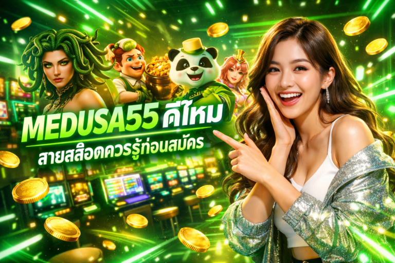 MEDUSA55 ดีไหม สายสล็อตควรรู้ก่อนสมัคร