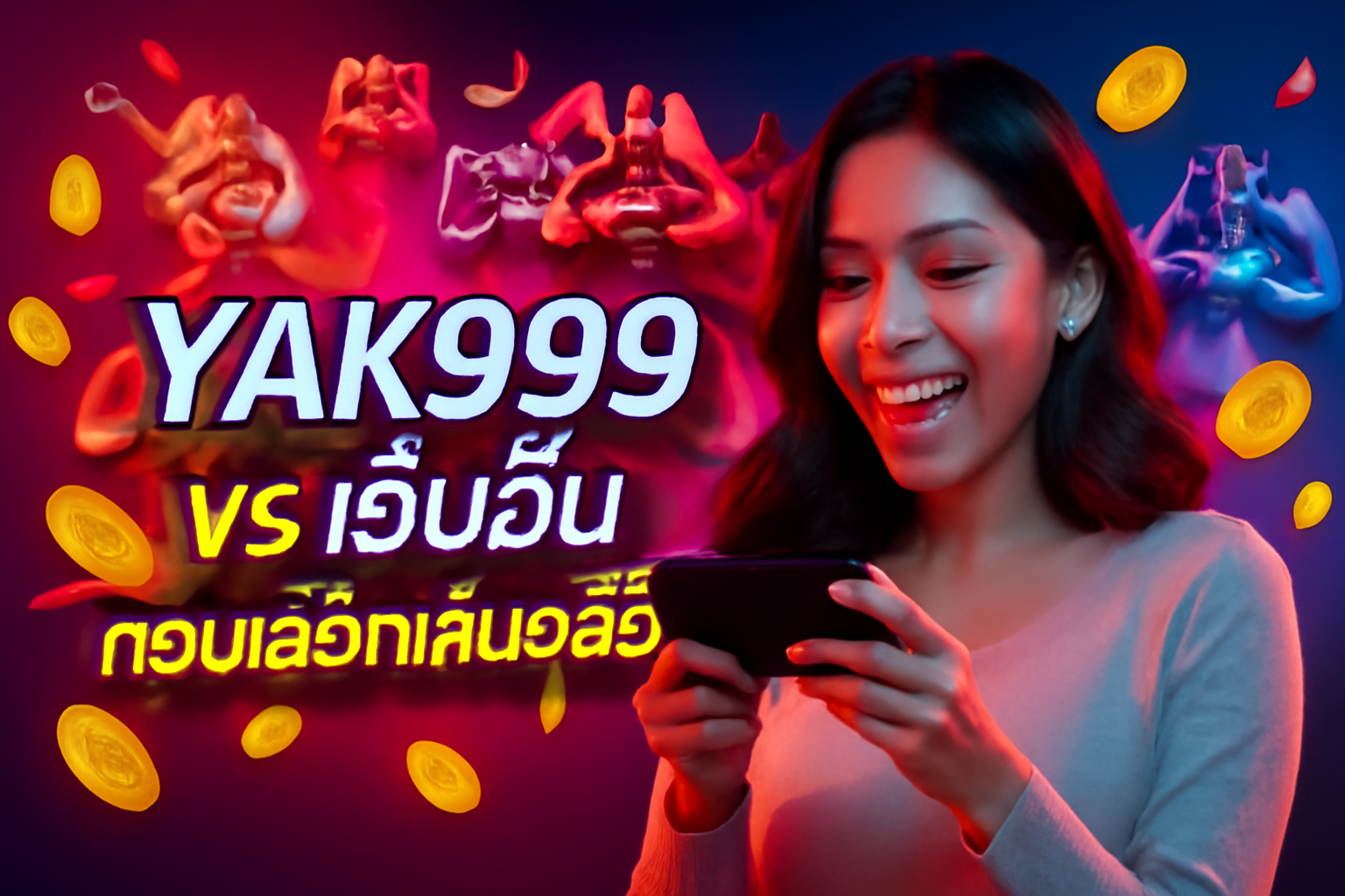 YAK999 vs เว็บอื่น ก่อนเลือกเล่นสล็อต