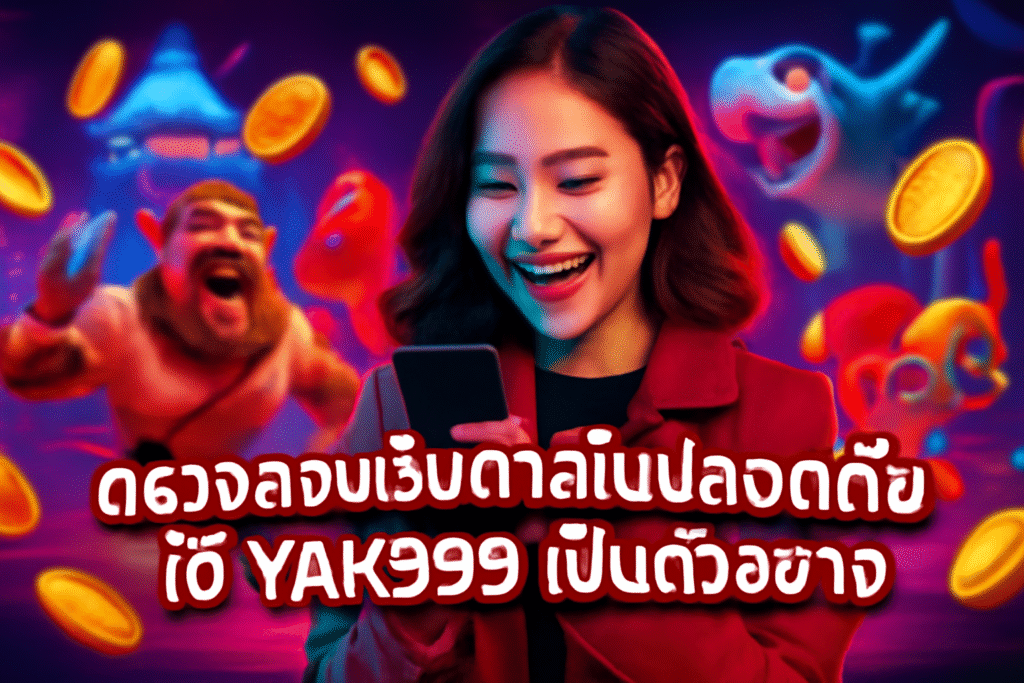 วิธีตรวจสอบว่าเว็บคาสิโนออนไลน์ “ปลอดภัย” — ใช้ YAK999 เป็นตัวอย่าง